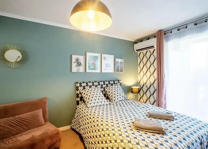 Studio Terrasse & Parking Gratuit En Residence